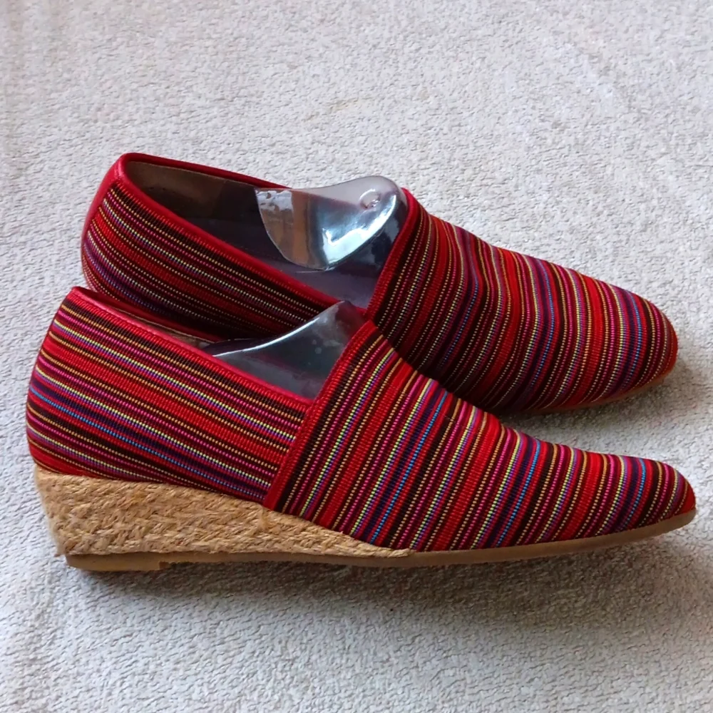 SAS Itallian Made Espadrille Wedges